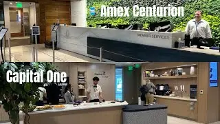Международный аэропорт Денвера | Сравнение залов ожидания American Express Centurion и Capital One!