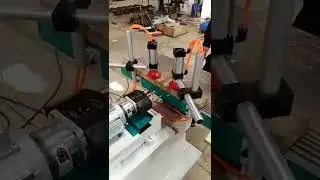 horizontal woodworking wood multiple multi hole drilling driller boring machine wood