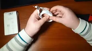 Распаковка кабеля Xiaomi Mi 2-in-1 USB Cable (Micro USB to Type C) 100 см (SJV4082TY) от rozetka