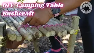 DIY Camping Table | Bushcraft | Zhaq Explorer