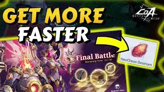 How to Get more HexChess Desirium & Use them right【Crystal of Atlan】