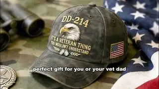 DD-214 Military Pride Cap | Honors Service without Words | Veterans Understand Immediately