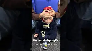 Neuro rehab program for neck control in kids by dr Nisha yadav Aastha physiotherapy