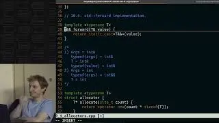 Лекция 41. Реализация std::move и std::forward. Реализация push_back с move-семантикой