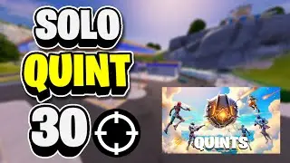 Fortnite Solo Quint Gameplay!