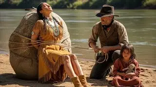 My Mommy Is Tied to a Rock in the Hot Sun&hellip; Please, Help Her!&mdash;Cowboy Untied the Apache Woman&rsquo;s Ropes
