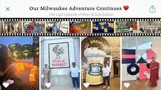 Our Milwaukee Adventure (Part 02) 🌇 | From Discovery World to Brewery | Mom & Dad Edition ❤️