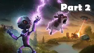 EXPLODING ZOMBIE COWS | Destroy all Humans Remake #2