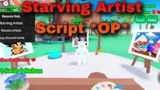 Starving Artist Script *OP*🎨 | Hydrogen - Fluxus - Delta - Arceus x - Codex Executor