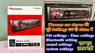 pioneer mvh s219bt settings | pioneer car stereo settings | pioneer car stereo sound settings