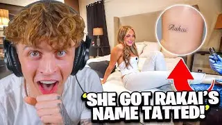 Shvfty Reacts To Piper Rockelle Getting Rakai's Name Tatted.. (CRAZY)