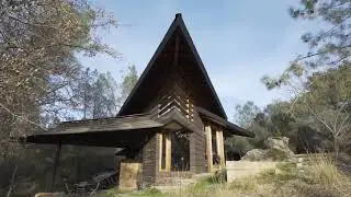 Fresno Modern/Eldon Daetweiler,  Arthur Dyson designed Yosemite Lakes Park home
