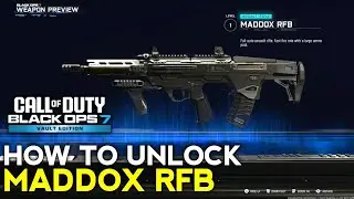 How to Unlock Maddox RFB BO7 | How to Get Maddox RFB BO7 | Black Ops 7 Maddox RFB AR Unlock