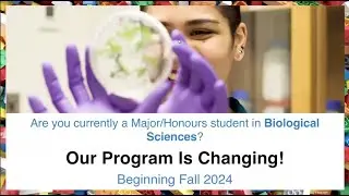 Biological Sciences (new program) | UM Faculty of Science