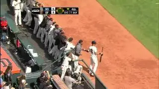 2012/09/23 Peguero's first career hit