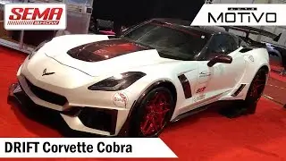CORVETTE C7 Stand IVAN TAMPI CUSTOMS SEMA SHOW 2018