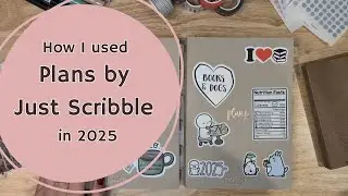 How I used Plans by Just Scribble as my 2025 All-in-One Planner