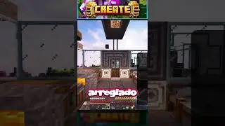 hacemos GRANJA de CUARZO INFINITA mod Create en Minecraft Survival | episodio 37 #short 3