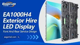Exterior Hire LED Display Front And Rear Service LED Screen EA1000C4 丨EagerLED LED Display