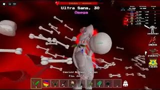 Roblox MEGA Boss Survival Ultra Sans Rework