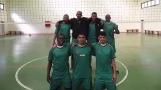 مونتاج لمباراة كرة الطائرة