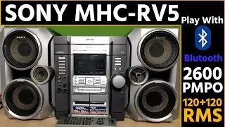 Sony Music System | Sony MHC-RV5 | Sony Old Music System