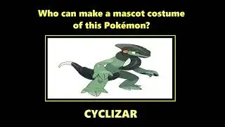2026 Request To Make A Cyclizar Pok&eacute;mon Mascot Costume #mascotcostume #pokemon