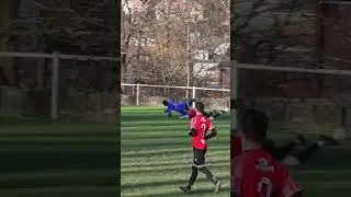 Ex Everton & England pro smashes amateur player #tackle #football #soccer #shorts #fyp
