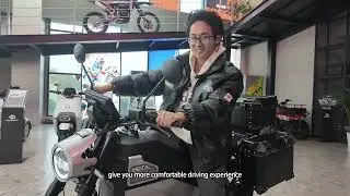 I declare that this electric motorcycle is really cool.