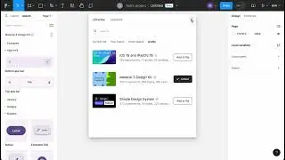 Adding UI Kit to Figma