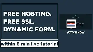 Free Hosting & SSL Live in 6 Minutes - Complete Tutorial