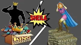 Sheila The Thief Dungeons & Dragons Iron Studios D D D&D Cartoon Statue Figure Quick Look Review