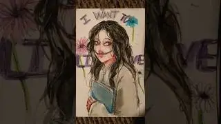 DRAWING CLOSER! #drawingcloser #sad #death #illness #chronicillness #art #watercolor #painting #cry