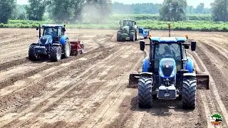 **1000 HP IN FIELD** 2X John Deere 6195 M - 6155 M | New Holland T7.210 - T7.245 | AGRICOSTANZO