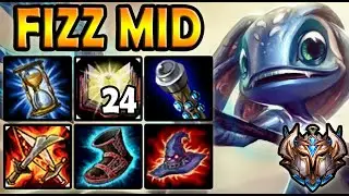 Best Fizz Korea vs Kassadin [ MID ] Lol Ranked Challenger ✔️