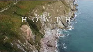 Breathtaking Howth, Dublin, Ireland. Bird's eye view.