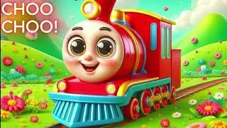 Color Train Song for Kids 🚂 | Learn Colors with Fun Music