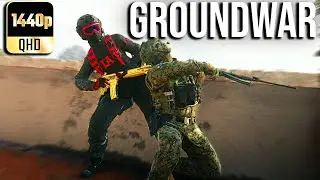 MW2- Groundwar 44-0 M13B Nuke On Al Malik International Full Gameplay! (No Commentary)