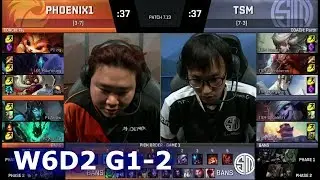 TSM vs Phoenix1 | Game 2 S7 NA LCS Summer 2017 Week 6 Day 2 | TSM vs P1 G2 W6D2