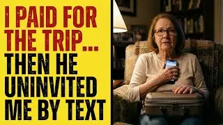 I Paid for the Family Trip&hellip; Then My Son Uninvited Me by Text