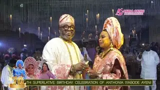 London based Socialite, Mrs Antonia Iyabode Celebrate her 70th birthday in grand style.