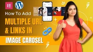 How to Add Multiple Links in Elementor Image Carousel | Digital 2 Design
