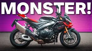 APRILIA TUONO V4 2025 STADT TEST!