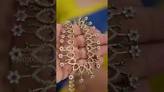 Antique Diamond Look Long Necklace | Delicate Design | Latest Trending Jewelry #jewellery #new