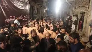ماتمی تنظیم الحسین گوگا پارٹی راولپنڈی سالار ندیم عباس۔ صدر احسن علی بمقام۔ آرایہ محلہ29 رجب روانگی