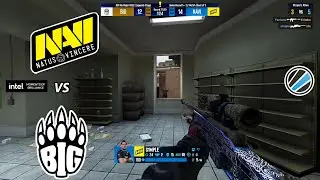 S1MPLE! NAVI VS BIG - HIGHLIGHTS - Map 1 [MIRAGE] - IEM RIO MAJOR 2022 CSGO - LEGEND STAGE.
