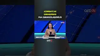 Azərbaycan sərhədində PUA zərərsizləşdirilib
