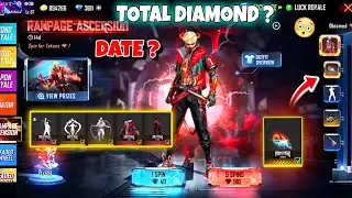 Rampage Evo Bundle Return 🤯| Valentine Mystery Shop Full Review | free fire new event | ff new event