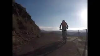 Exlicoreta en ruta por Cardona en Btt