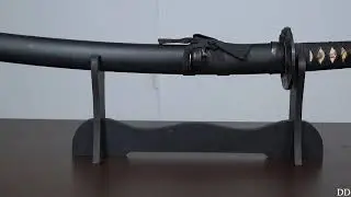 Extremely Sharp Well Built Japanese Ninja With Katana Samurai Sword Has Supernatural Powers